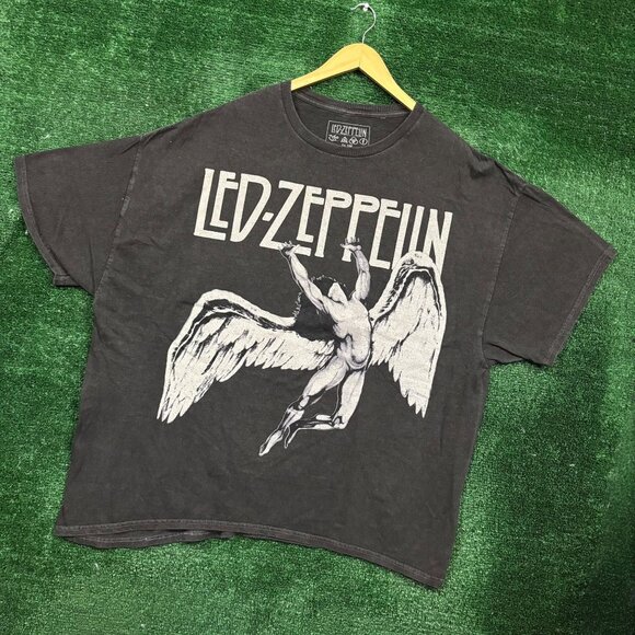 Led Zeppelin Icarus Rock Band Oversized T-Shirt Size 2X - Picture 3 of 4